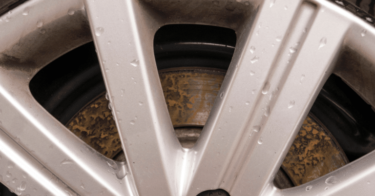 Corroded Alloy Wheel