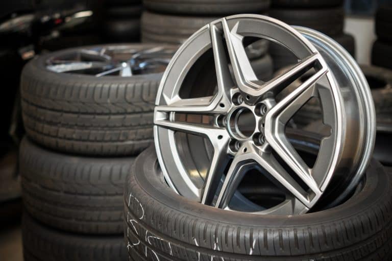 cracked alloy wheel